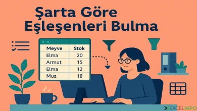 Şarta Göre Eşleşenleri Bulma