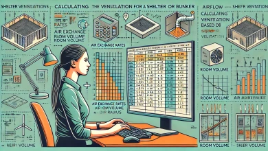 Sığınak Vantilasyon Hesabı Yapma