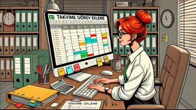 Takvime Görev Ekleme