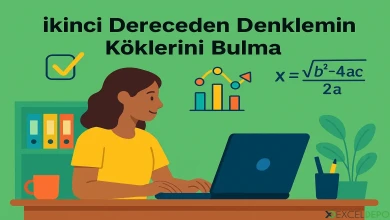 İkinci Dereceden Denklemin Köklerini Bulma