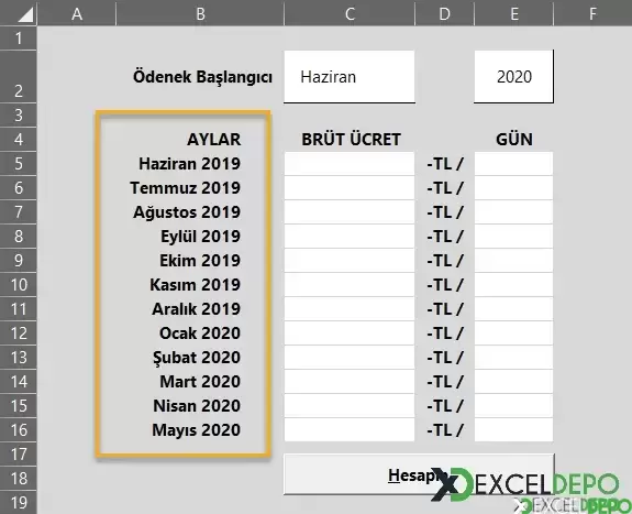 İŞKUR Hesaplamaları