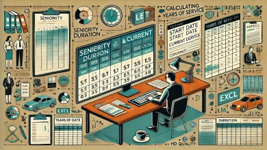 LET Fonksiyonu ile Kıdem Süresini Bulma