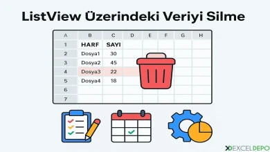 ListView Üzerindeki Veriyi Silme