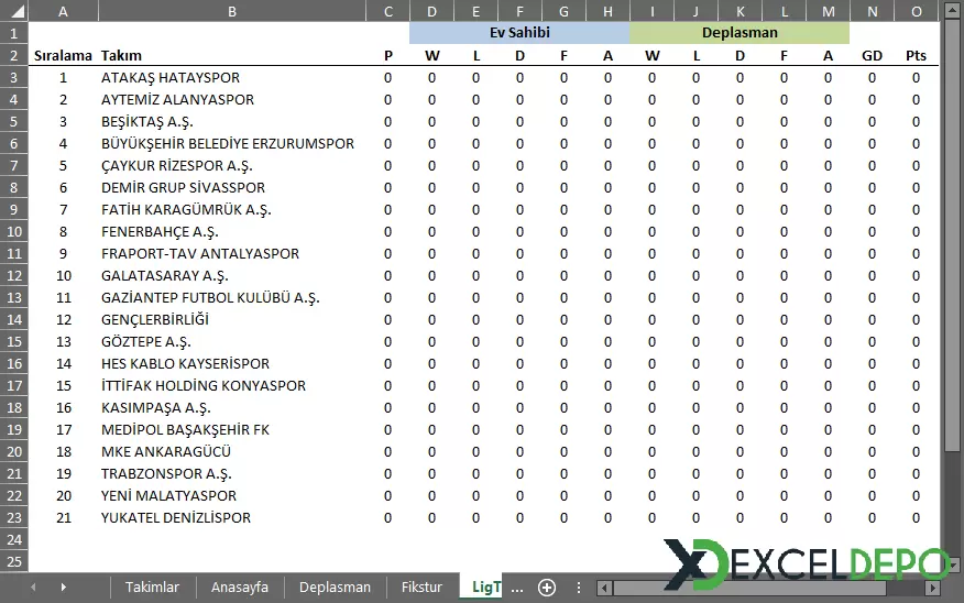 Maç Fikstürü Oluşturma