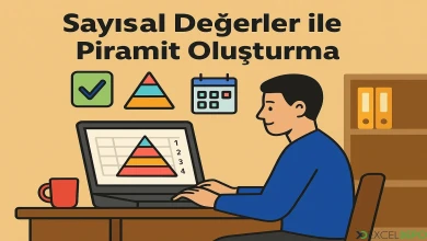 Sayısal Değerler ile Piramit Oluşturma