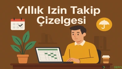 Yıllık İzin Takip Çizelgesi